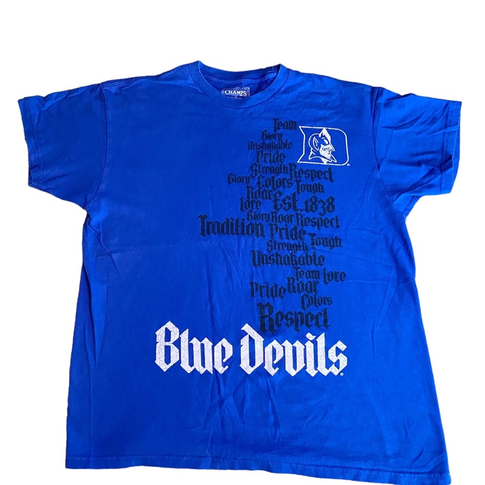 Duke Blue Devils T-Shirt, Size Small